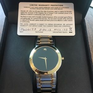 Movado Stiri Mens Quartz Watch Used Two To…